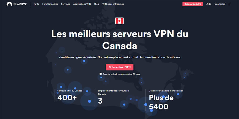 NordVPN VPN Canada